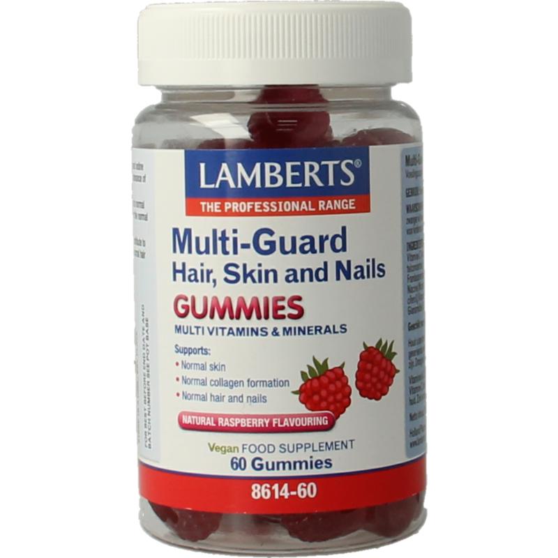 Lamberts Multi Guard Haar Huid Nagel (60 gummies)