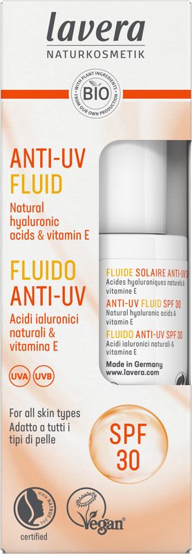 Lavera Anti UV Fluid Bio SPF30 (30 ml)