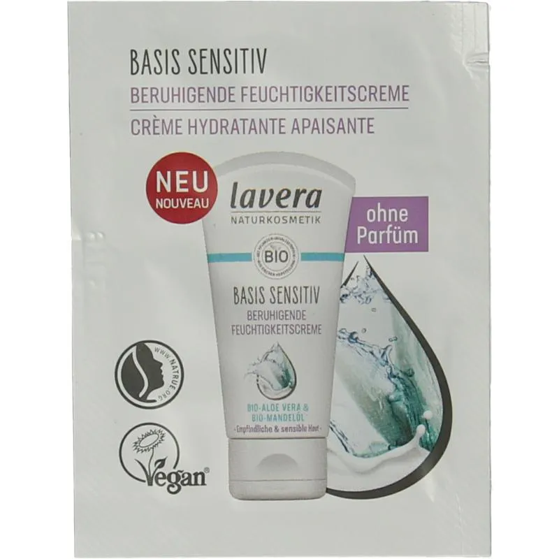 Lavera Sample Basis Sensitive Moisturizing Cream Bio (100 stuks)
