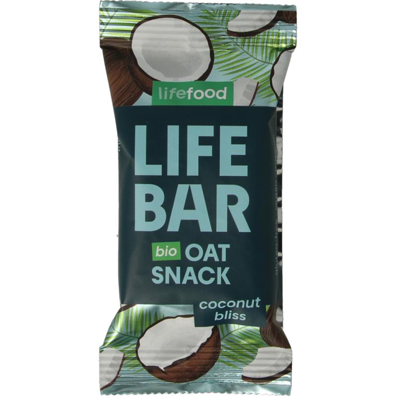 Lifefood Lifebar Oatsnack Kokos Bliss Bio (40 gr)
