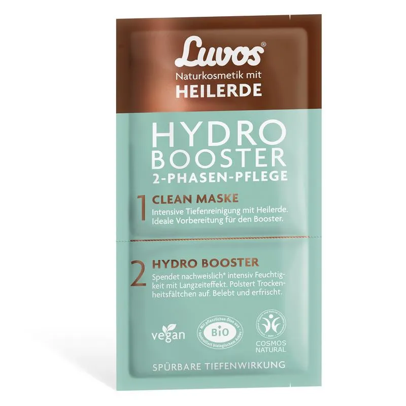 Luvos Crememasker Hydro Booster 2 Fasen Bio (9,5 ml)