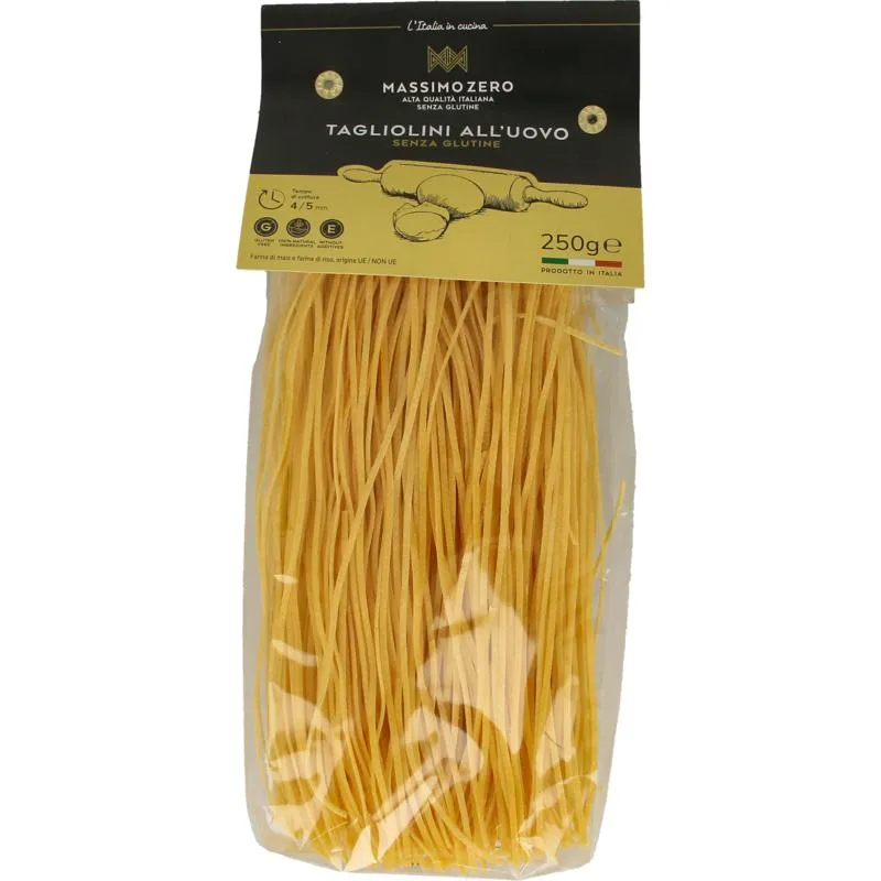 Massimo Zero Tagliolini Eierpasta Glutenvrij (250 gr)