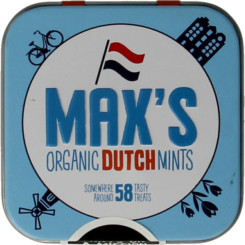 Max Mints Dutch Blikje Vierkant Bio (35 gr)