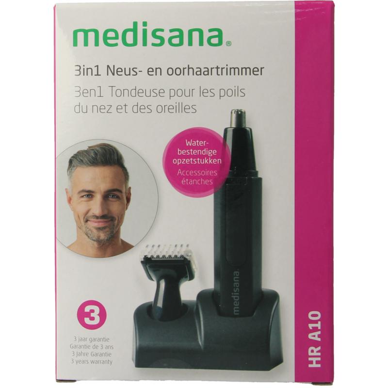 Medisana Neus En Oorhaar Trimmer 3 In 1 HR A10 (1 stuk)