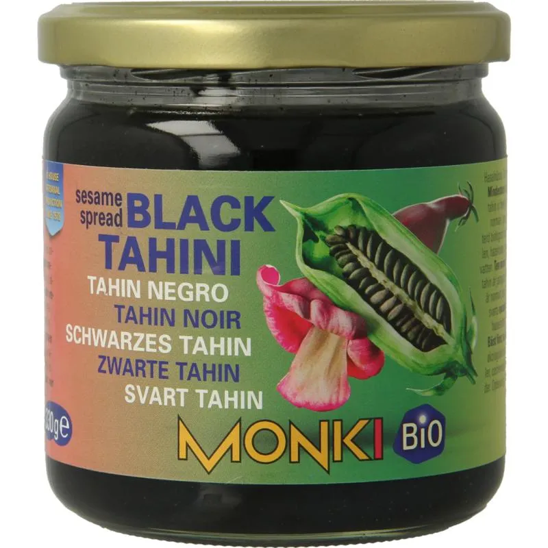 Monki Zwarte Tahin Bio (330 gr)