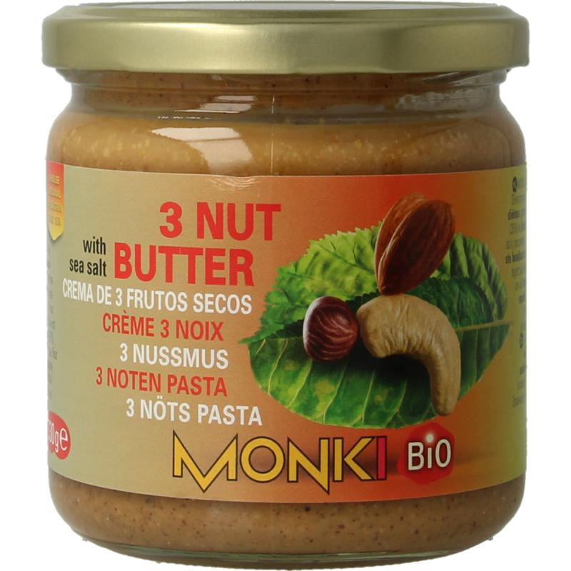 Monki 3 Notenpasta Bio (330 gr)