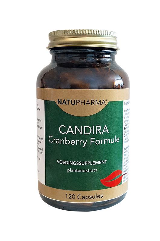 Natupharma Candira Cranberry Formule (120 capsules)