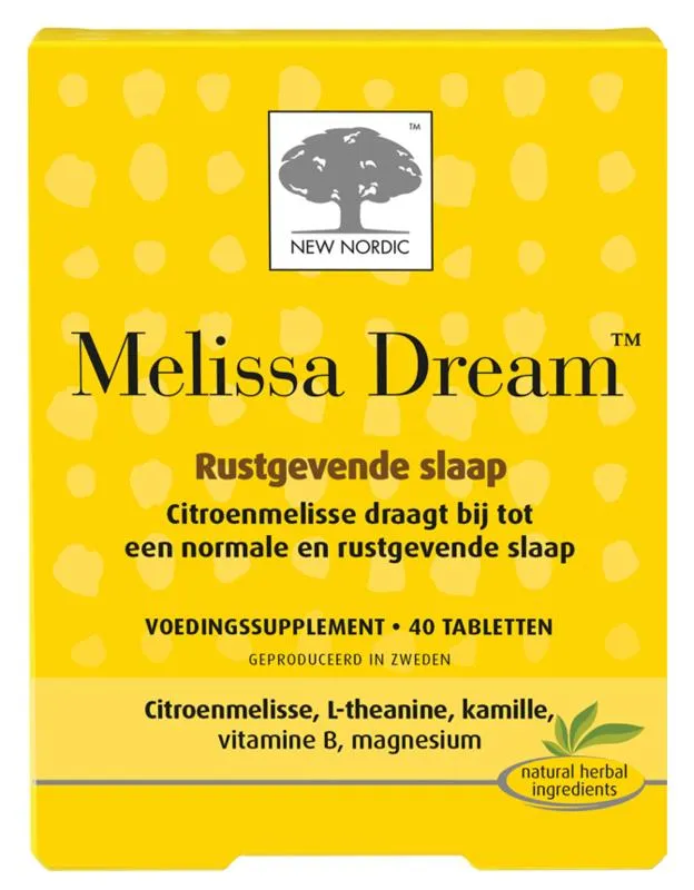New Nordic Melissa Dream (40 tabletten)