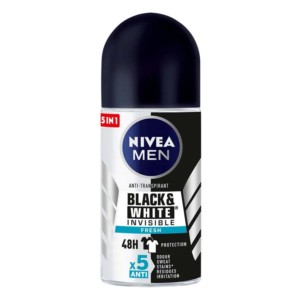 Nivea Men Deoroller Black & White Fresh (50 ml)