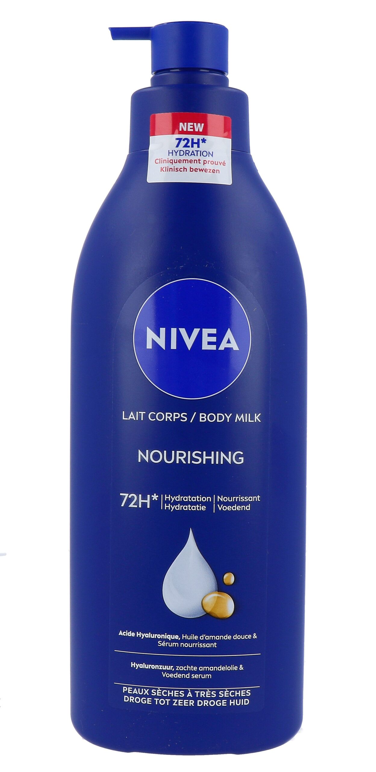 Nivea Verzorgende Milk Met Pomp (400 ml)