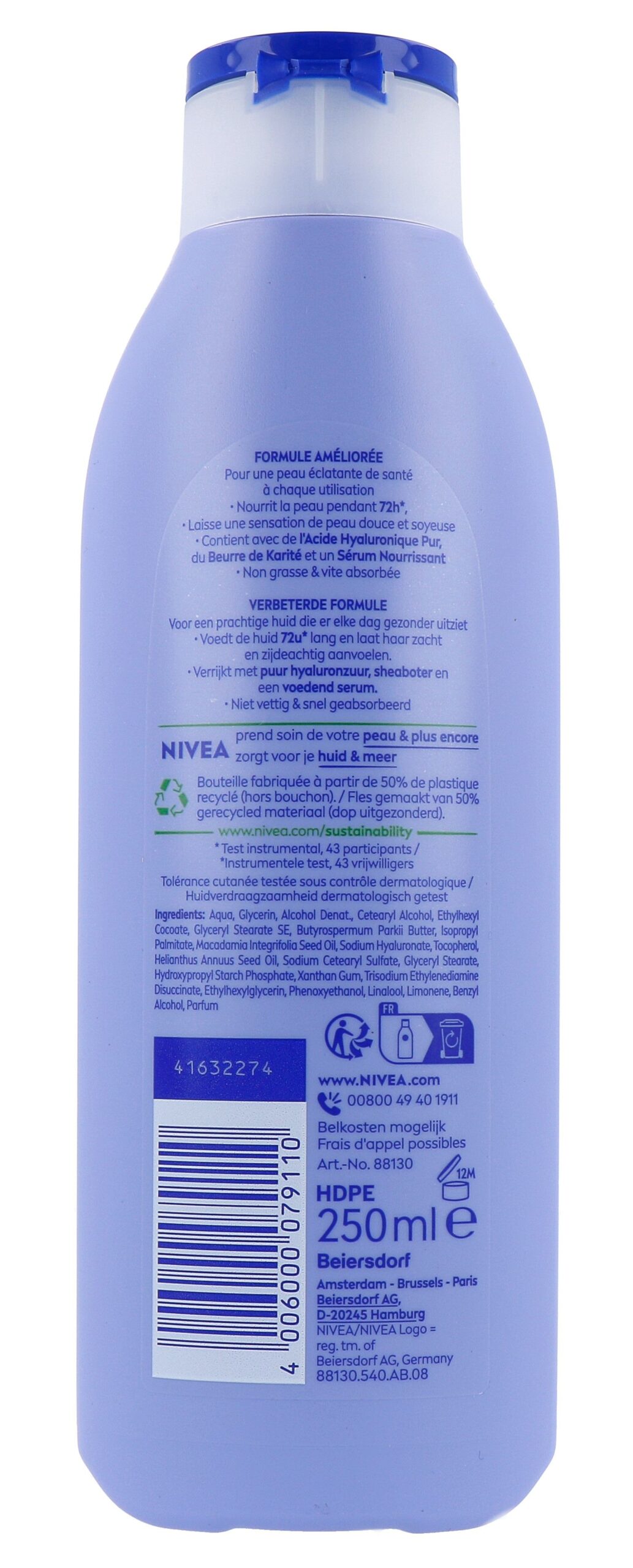 Nivea Bodymilk Zijdezacht (250 ml)
