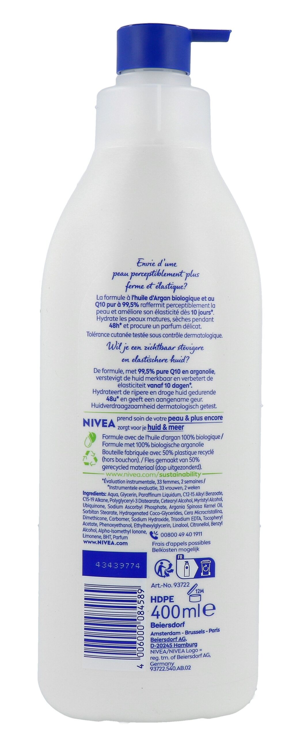 Nivea Bodylotion Q10 Plus Argan Oil (400 ml)