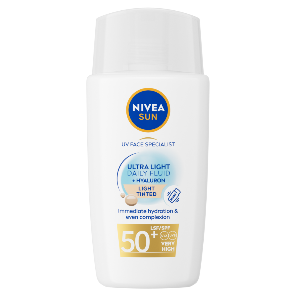 Nivea Sun Face Daily Fluid SPF50 Tint M (40 ml)
