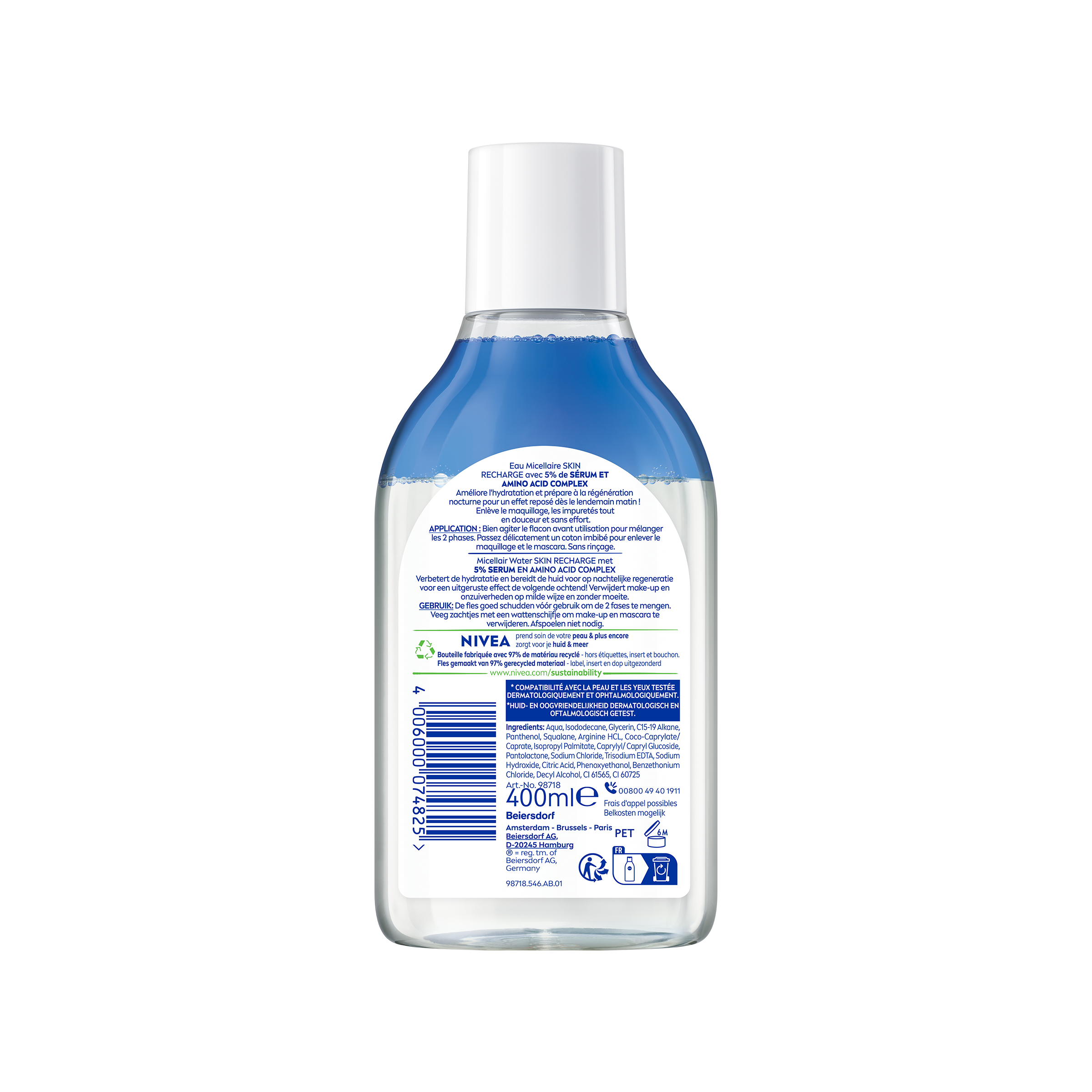 Nivea Micellair Water Regenerating (400 ml)