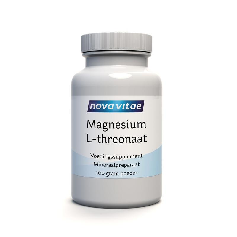 Nova Vitae Magnesium L-Threonaat Poeder (100 gr)
