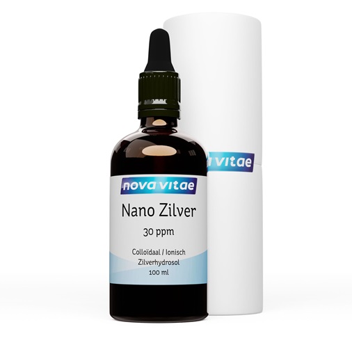 Nova Vitae Nano Zilver Colloidaal 30PPM (100 ml)
