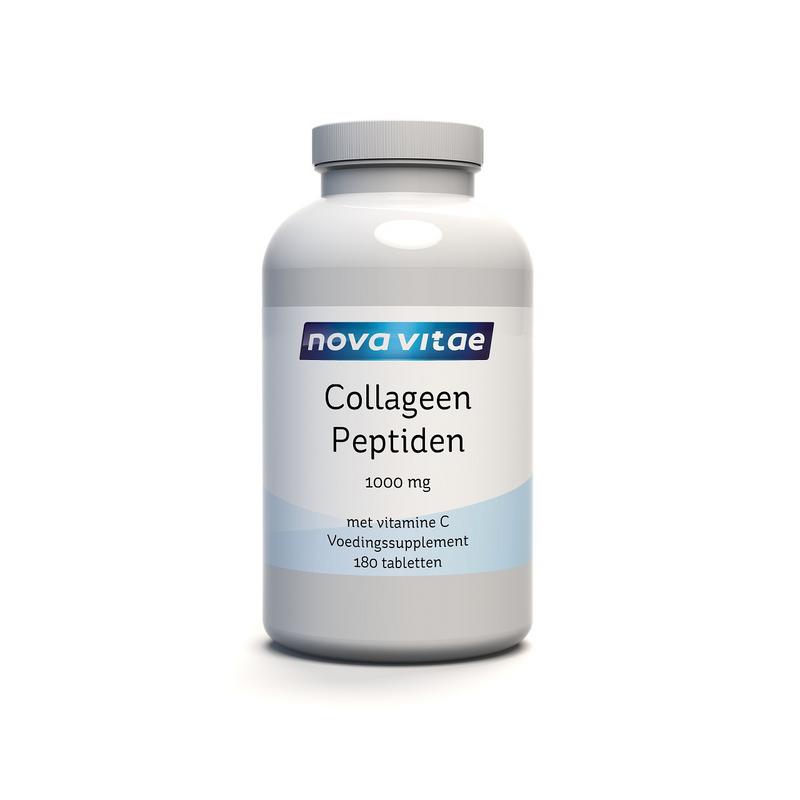 Nova Vitae Collageen Peptiden 1000Mg (180 tabletten)
