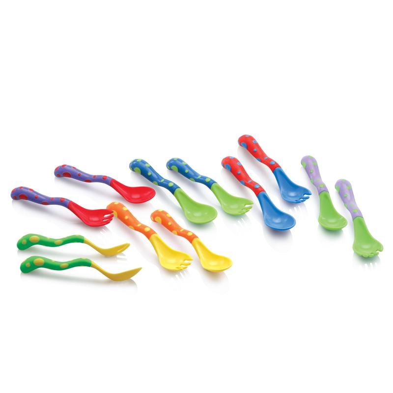 Nuby Oefenbestek 12+ Maanden (2 stuks)