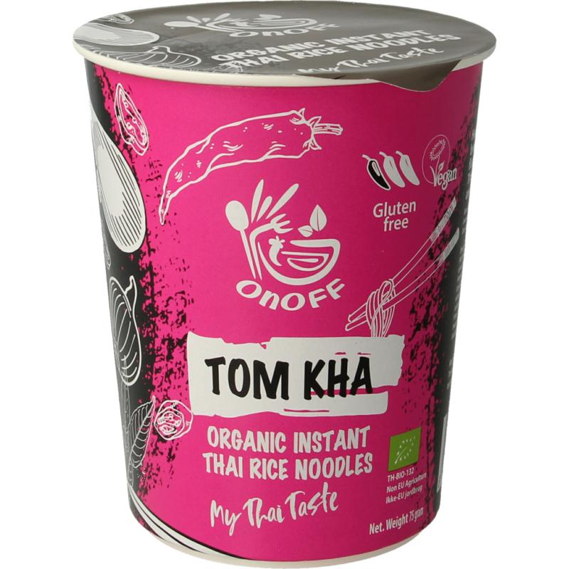 Onoff Instant Noodlesoup Tom Kha Bio (75 gr)