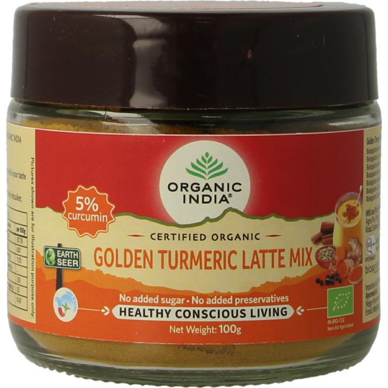 Organic India Golden Turmeric Latte Mix (100 gr)