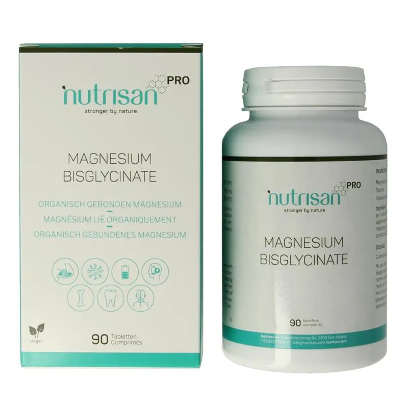 Orthonutrients Magnesium Bisglycinate (90 tabletten)