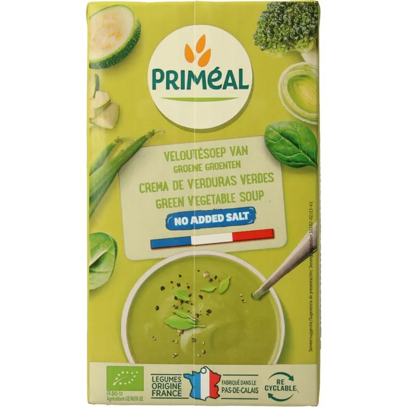 Priméal Groene Groentesoep Bio (1000 ml)