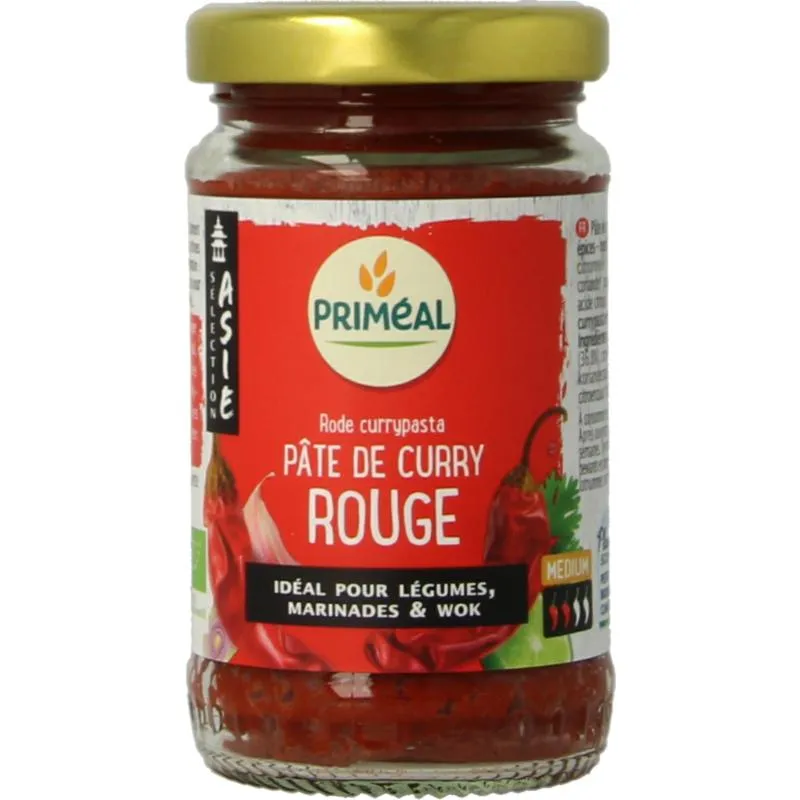 Priméal Rode Curry Pasta Bio (120 gr)