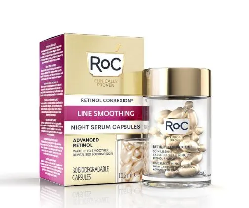 Roc Retinol Correxion Line Smoothing Night Serum (30 capsules)