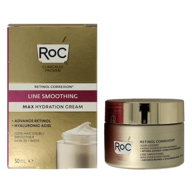 Roc Retinol Correxion Line Smoothing Max Hydration (50 ml)