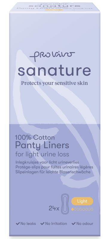 Sanature Pro Vivo Incontinentie Inlegkruisjes Light (24 stuks)