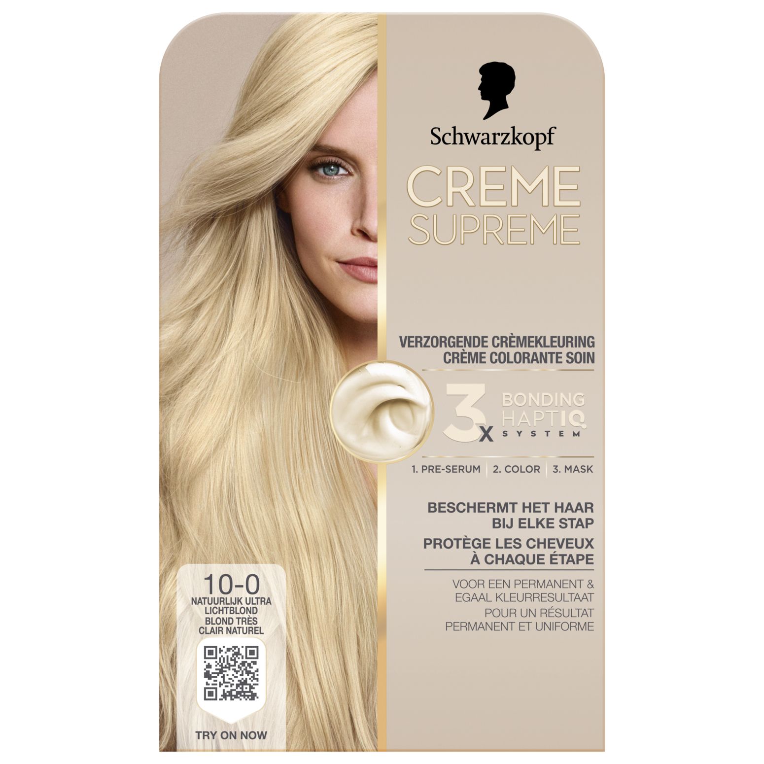 Schwarzkopf Creme Supreme 10-0 Licht Blond (1 stuk)