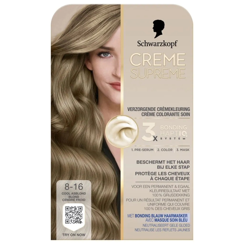 Schwarzkopf Creme Supreme 8-16 Blond (1 stuk)