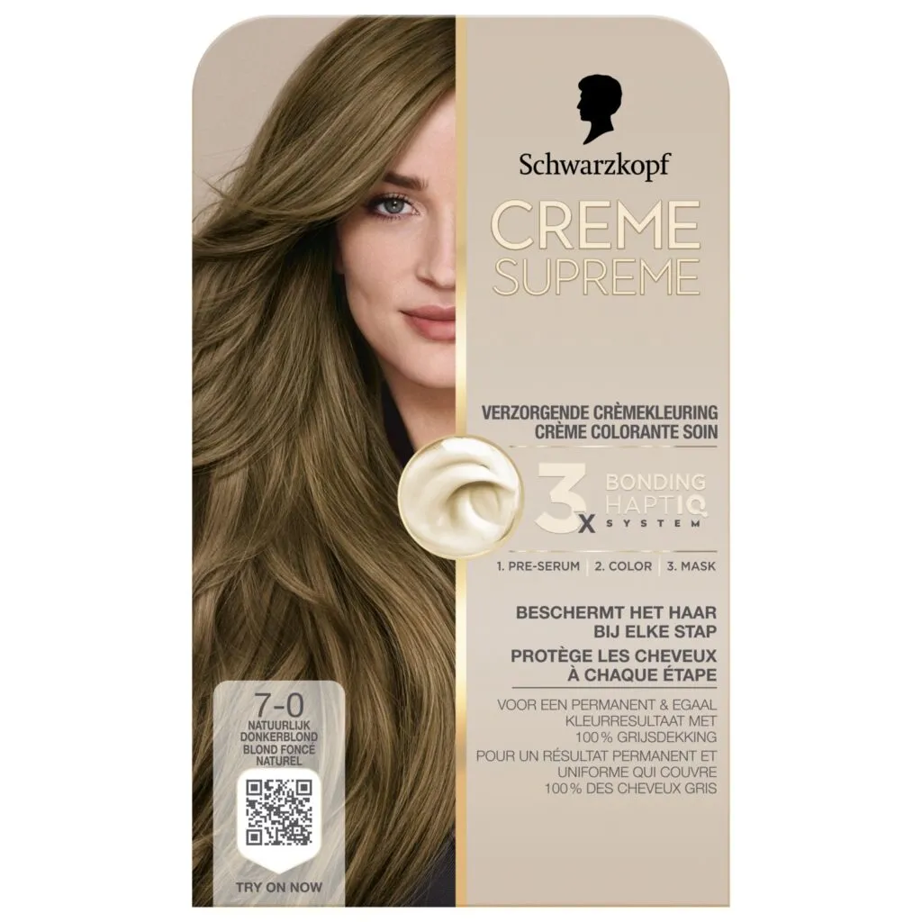 Schwarzkopf Creme Supreme 7-0 D Blond (1 stuk)