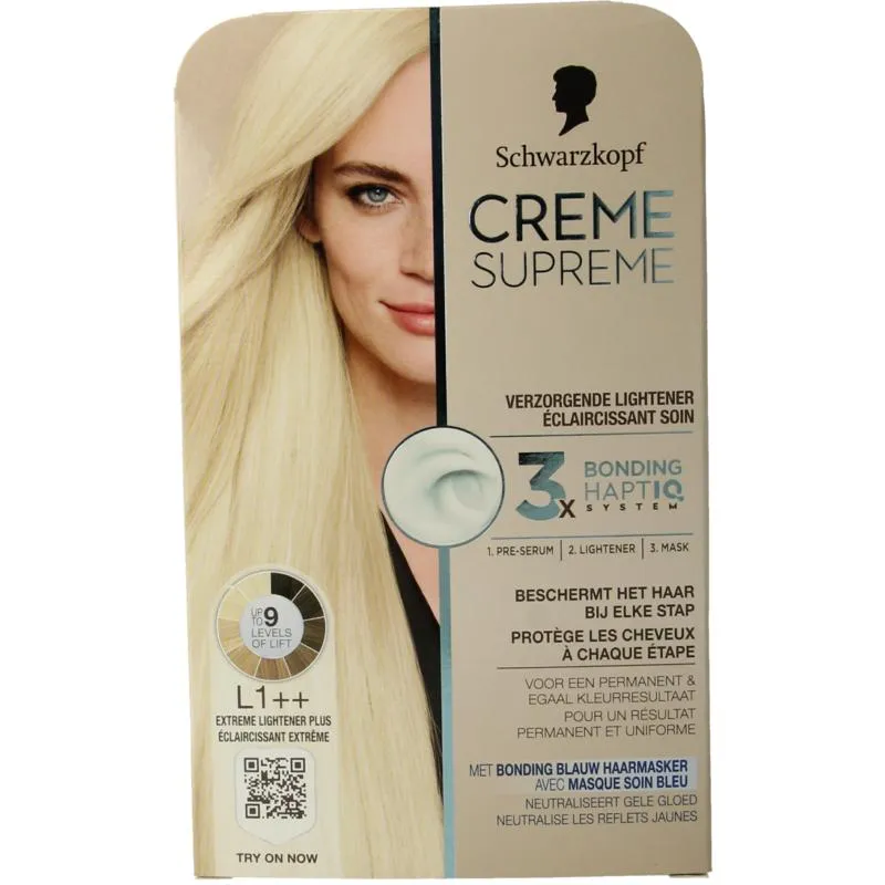 Schwarzkopf Creme Supreme L1++ Lightener (1 stuk)