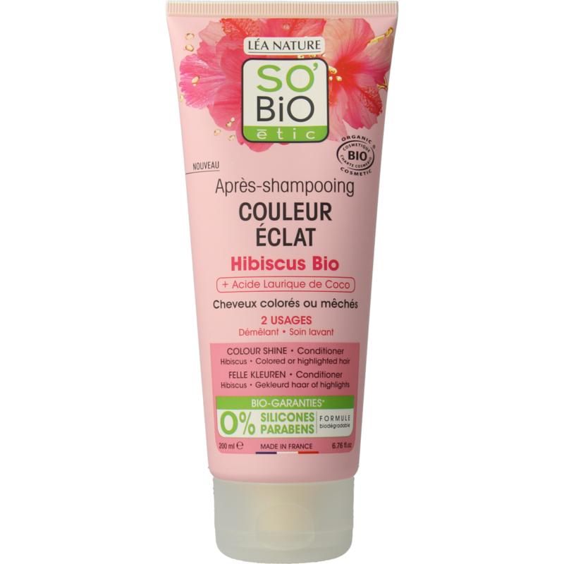 So Bio Etic Conditioner Colour & Shine Hibiscus (200 ml)