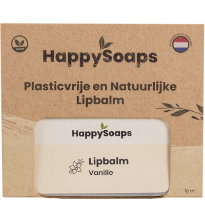 Happysoaps Lipbalm vanille (10 gr)