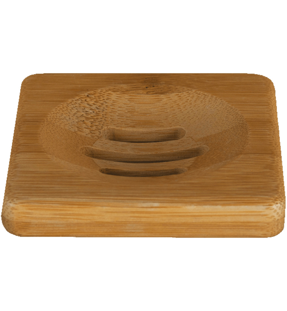 Happysoaps Zeephouder bamboe voor 1 shampoo bar (1 stuk)