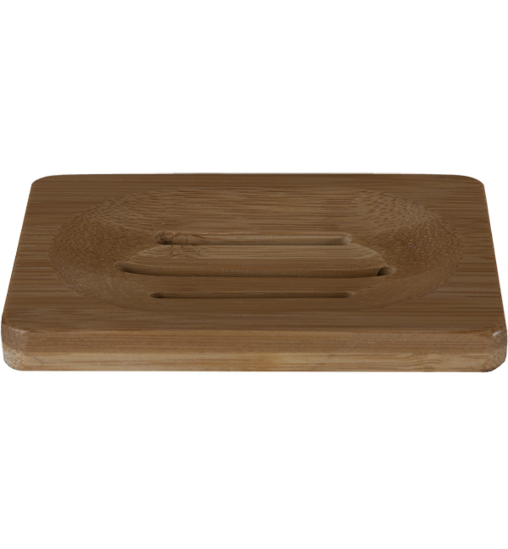 Happysoaps Zeephouder bamboe voor 2 shampoo bars (1 stuk)