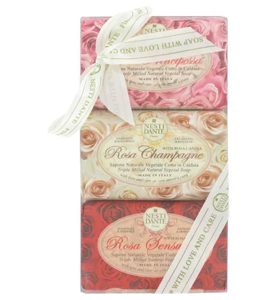 Nesti Dante Zepen Geschenk Rosa (3 x 150 gr)