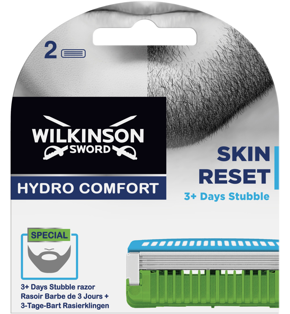 Wilkinson Hydro comfort mesjes skin re set (2 stuks)