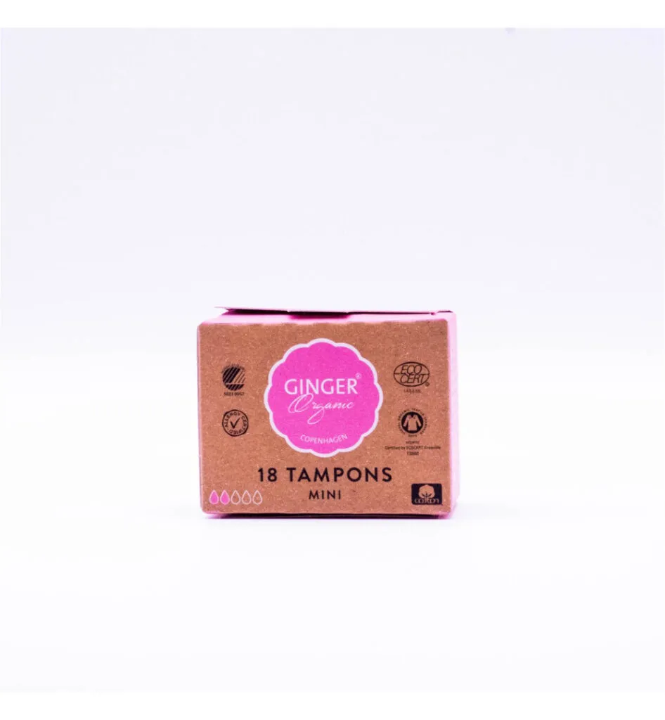 Ginger Organic Tampon mini (18 stuks)
