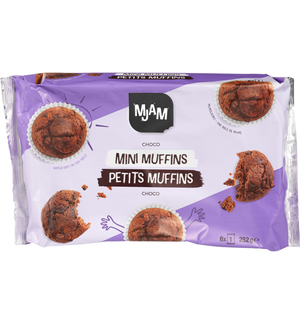 Mjam Chocolade Muffins (252 gr)