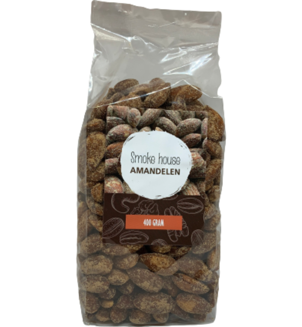 Mijnnatuurwinkel Smoke House Amandelen (400 gr)