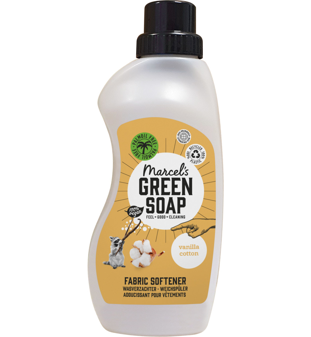 Marcel's Green Soap Wasverzachter Vanille & Katoen (750 ml)