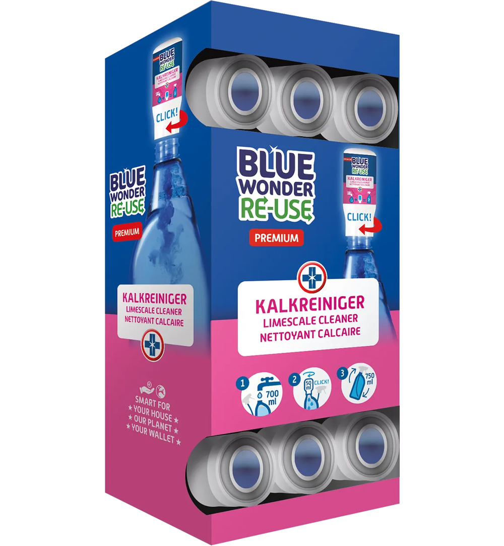 Blue Wonder Kalk-reiniger Re-use Capsule (50 ml) - image 2
