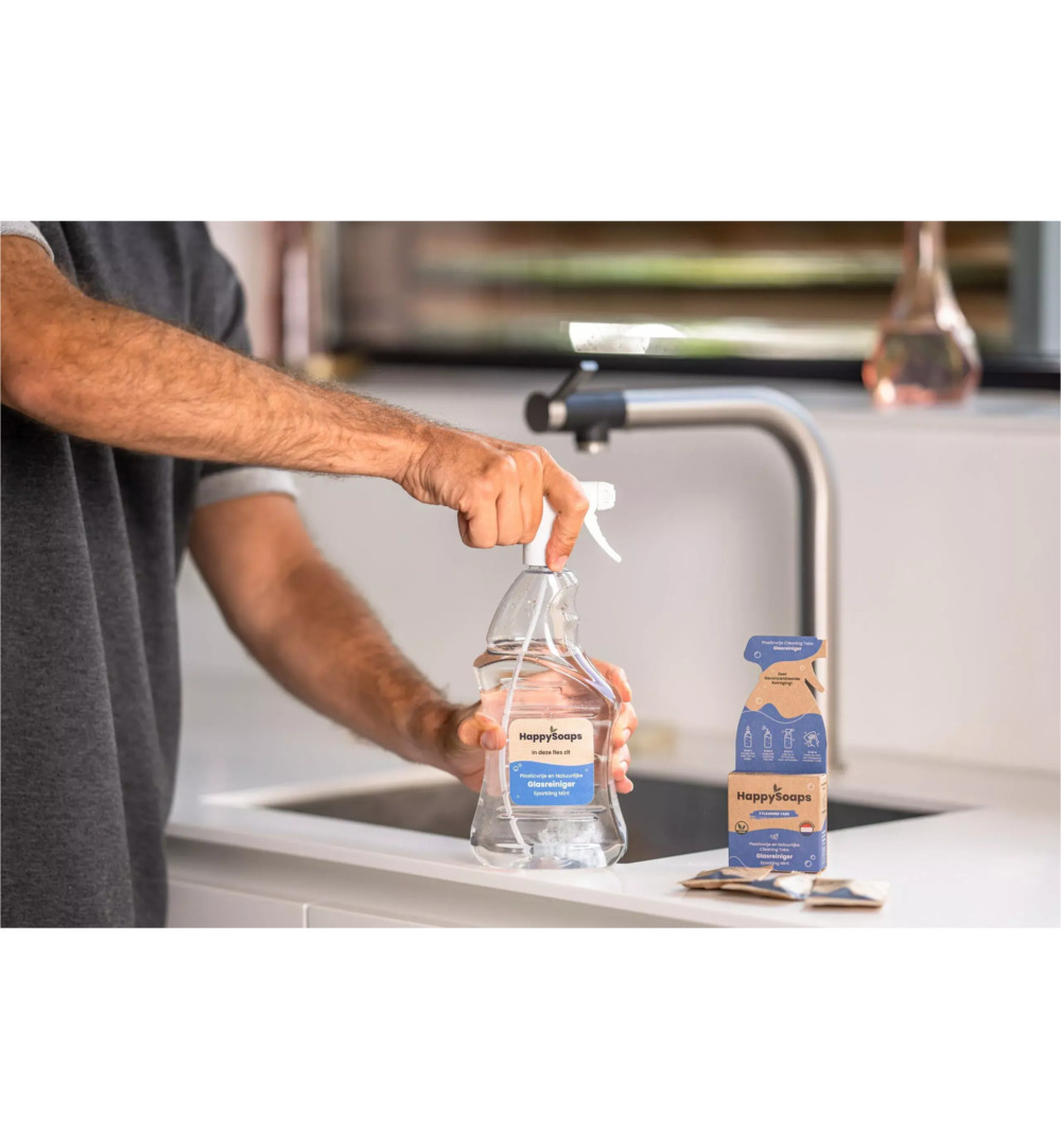 Happysoaps Cleaning tabs glasreiniger sparkling mint (3 stuks) - image 5