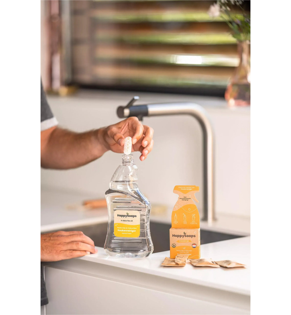 Happysoaps Cleaning tabs keukenreiniger herbal fresh (3 stuks) - image 4