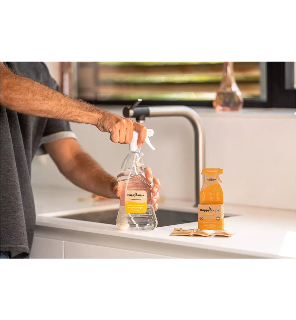 Happysoaps Cleaning tabs keukenreiniger herbal fresh (3 stuks) - image 5