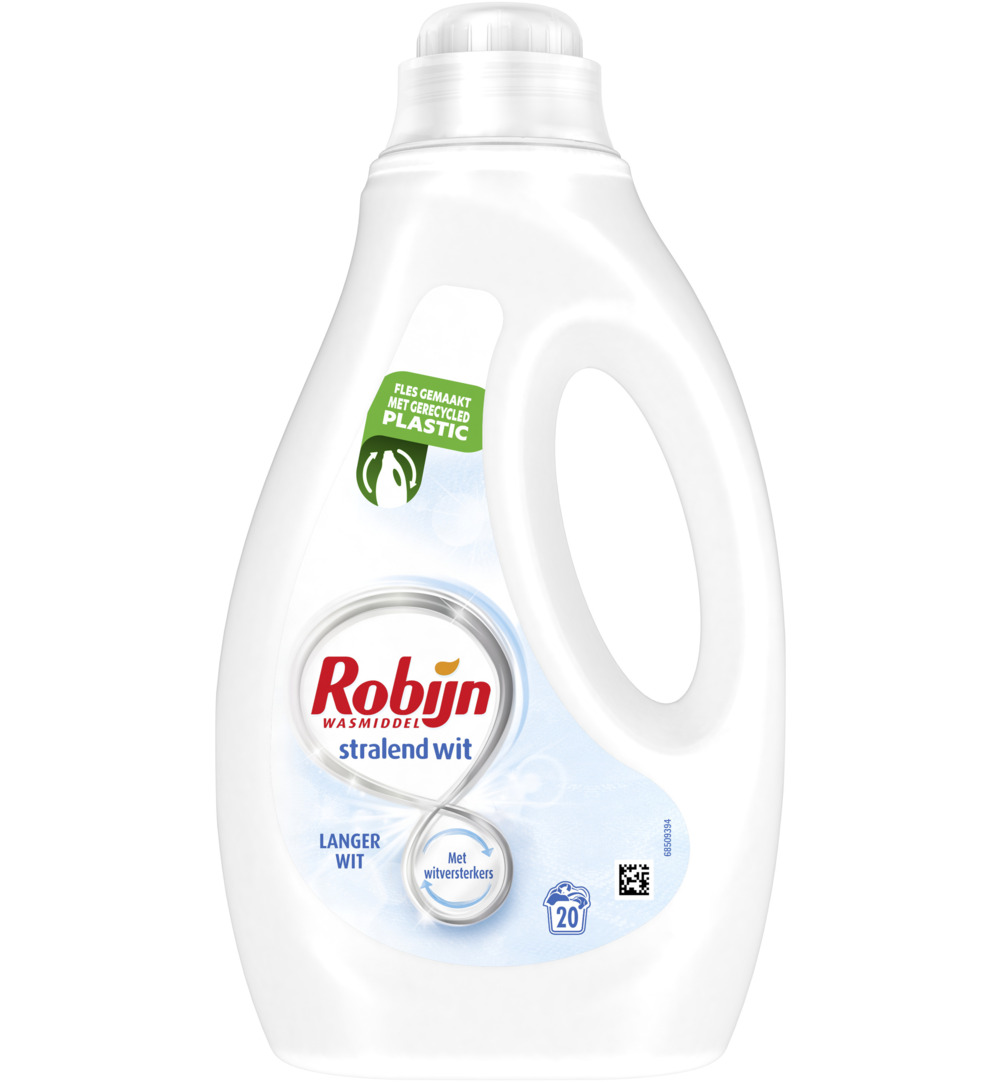 Robijn Wasmiddel vloeibaar wit (1000 ml)