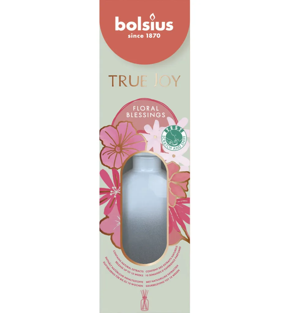 Bolsius True Joy geurverspreider 80ml Floral Blessings (80 ml)